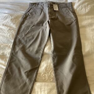 Jcrew Crewcuts new with tags boys size 16 gray relaxed chino